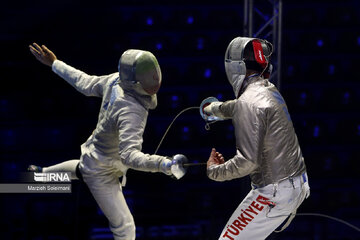 Junior fencing world championships in Tehran