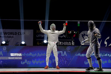 Junior fencing world championships in Tehran