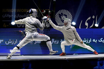 Junior fencing world championships in Tehran