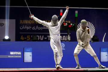 Junior fencing world championships in Tehran