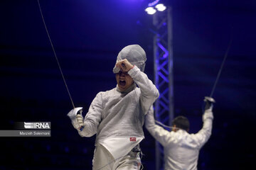 Junior fencing world championships in Tehran