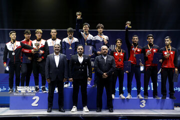 Junior fencing world championships in Tehran