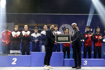 Junior fencing world championships in Tehran