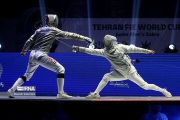 Junior fencing world championships in Tehran