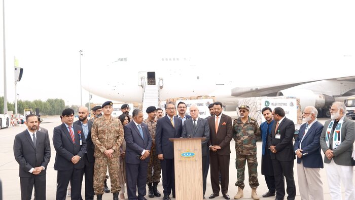 ارسال دومین محموله کمکهای بشردوستانه پاکستان برای مردم غزه