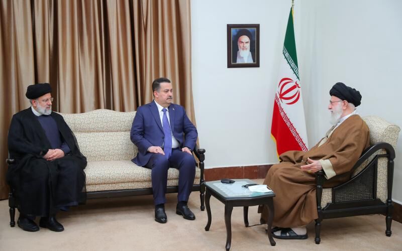 Rencontre du premier ministre d'Irak avec l'Imam Khamenei, Guide suprême de la Révolution islamique