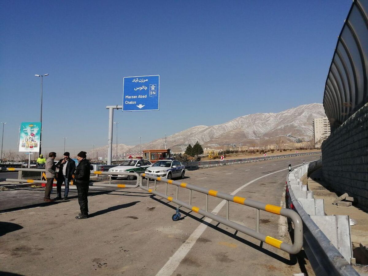 جاده کرج - چالوس و آزادراه تهران - شمال بسته شد  