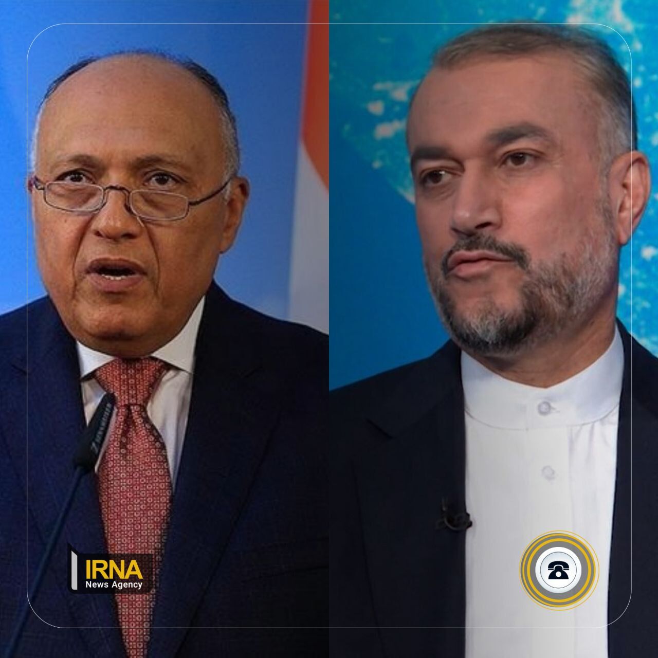 Les ministres des AE d’Iran et d’Egypte discutent sur Gaza