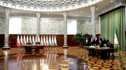 Zwischen Iran und Tadschikistan 18 Kooperationsdokumente unterzeichnet