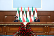Iran, Tajikistan call for bolstering mutual ties