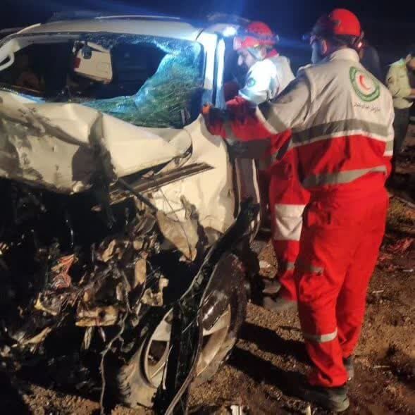 حادثه رانندگی در جاده کرج - چالوس چهار مصدوم داشت