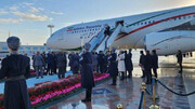 President Raisi arrives in Tashkent to attend ECO summit