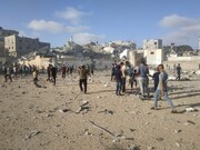بمباران ۴ مسجد دیگر در غزه/ شمار مساجد بمباران شده به ۱۳۶ عدد رسید + فیلم