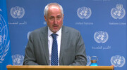 سخنگوی سازمان ملل: پرونده دادگاه لاهه علیه اسرائیل را دنبال می کنیم