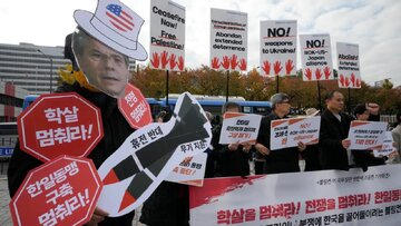 تجمع کره‌ای‌ها برای پایان جنگ علیه غزه همزمان با سفر بلینکن/سئول خواهان وقفه بشردوستانه شد