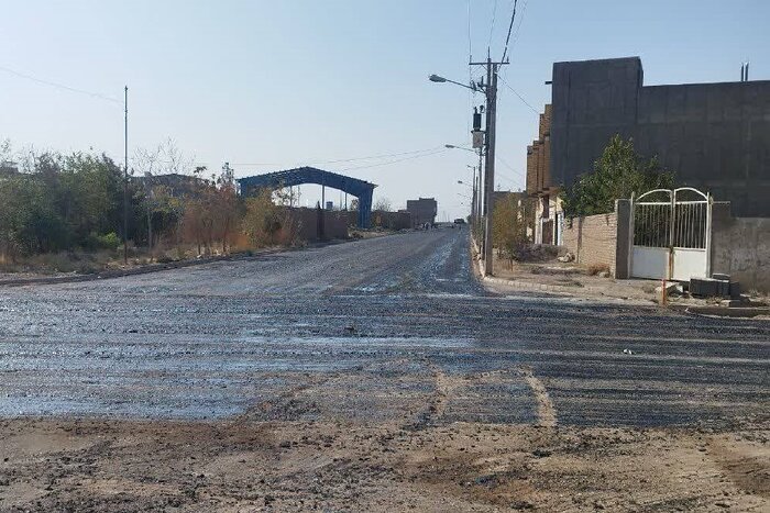 ۴۵ هزار متر مربع از معابر روستاهای تایباد آسفالت شد