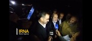 بازدید شبانه وزیر کشور از سد باباحیدر چهارمحال و بختیاری