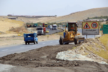 عملیات شانه‌سازی جاده کنگاور به اسدآباد پایان یافت