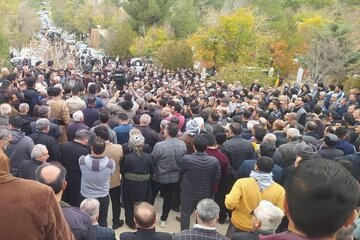 هنرمند مهابادی در زادگاهش به خاک سپرده شد