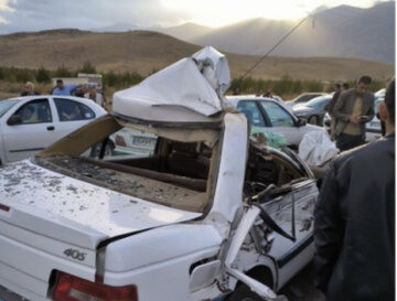 تصادف سه خودرو در  ارومیه سه کشته و ۱۳ مصدوم برجا گذاشت