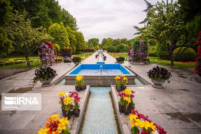 İsfahan Çiçek bahçesi