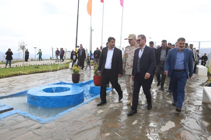 بوستان چهار هکتاری «لاوان» سنندج افتتاح شد