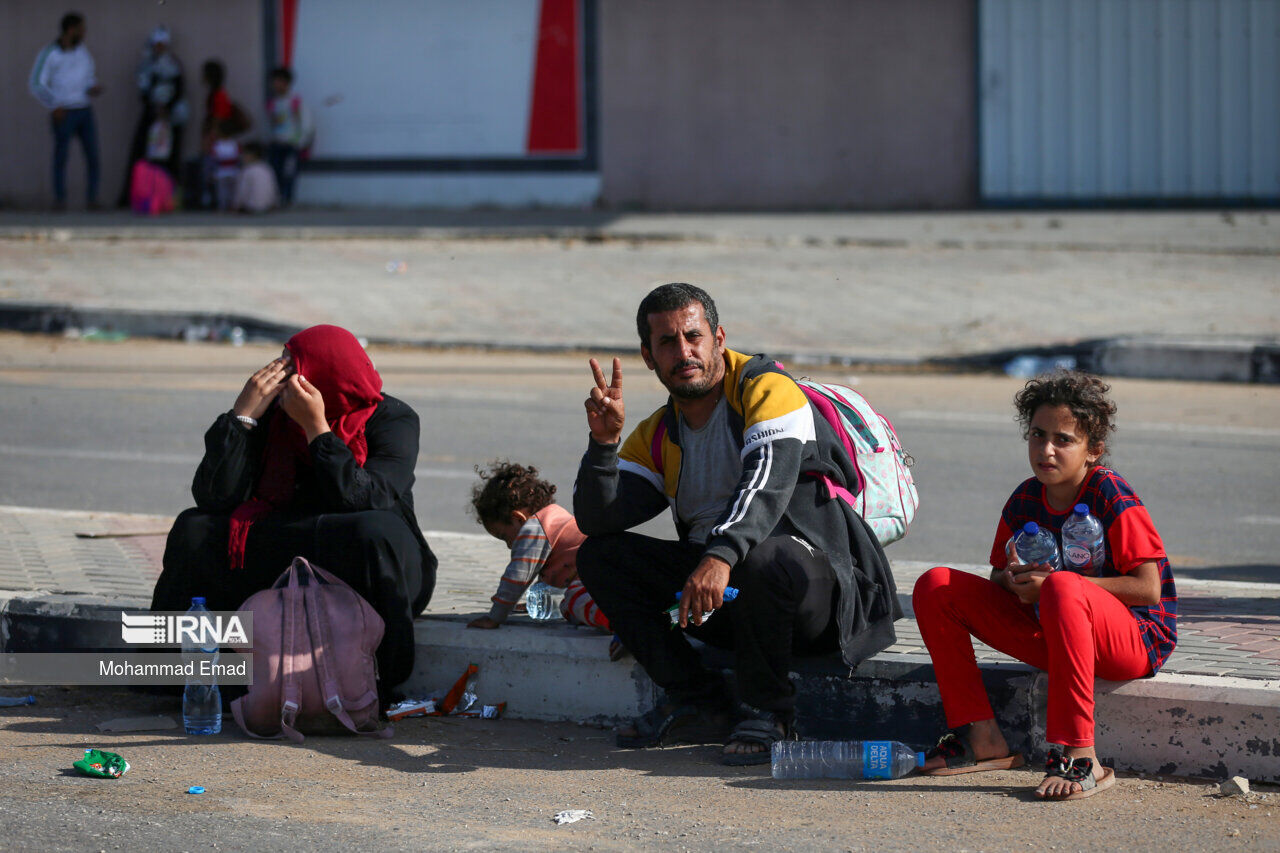 Displaced Palestinians In Gaza - فوسه