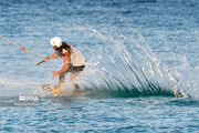 Cable skiing, paddleboarding tournament in Iran's Kish