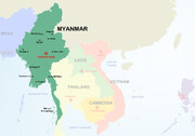 شبه‌نظامیان مسئولیت سقوط جنگنده ارتش میانمار را بر عهده گرفتند