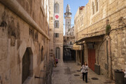 حال و هوای شهر باستانی بیت المقدس ؛ خیابان های خالی و دل‌های مضطرب