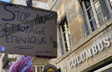 France-Besançon : Une manifestation pour un cessez-le-feu à Gaza