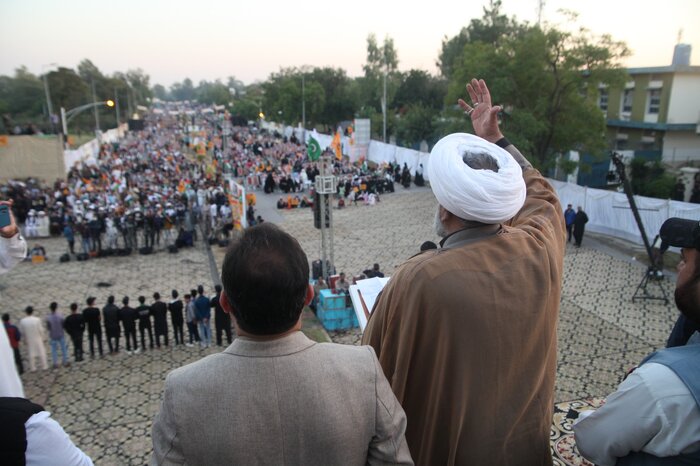 گزارش تصویری راهپیمایی همبستگی با فلسطین در پایتخت پاکستان