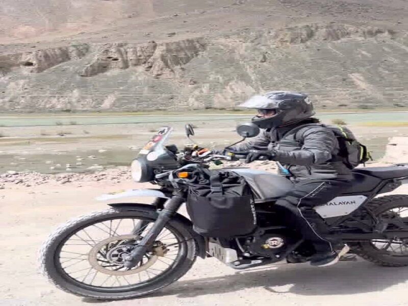 فتح مرتفع‌ترین جاده‌های جهان توسط بانوی موتورسوار ایرانی
