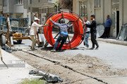 عملیات پوشش فیبر نوری در ۶ شهر استان قزوین آغاز شد