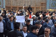 تجمع ضدصهیونیستی در اردبیل: آذربایجان صادرات نفت و غذا به اسرائیل را متوقف کند