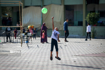 Displaced Gazans accommodated in UN schools