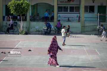 Displaced Gazans accommodated in UN schools