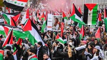 Canada :  Un rassemblement pro-Palestine à Montréal