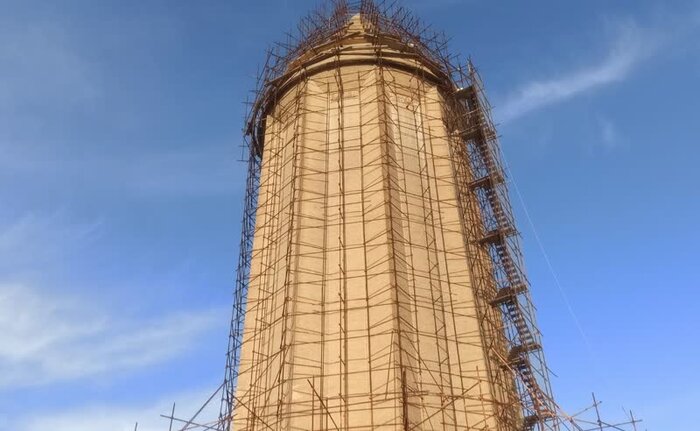 تَرَکهای بلندترین برج آجری جهان فعال نیست