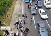 سوانح رانندگی در مشهد ۶۴ مصدوم و یک کشته برجای گذاشت