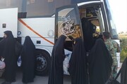 ۱۵۰ دستگاه اتوبوس دانش‌آموز دختر از اصفهان به اردوی راهیان نور اعزام شدند