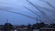 موشکباران شدید شهرک‌های صهیونیست‌نشین اطراف غزه از سوی مقاومت