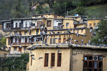 Historical village of Masuleh in northern Iran