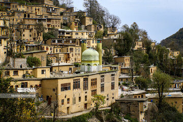 Historical village of Masuleh in northern Iran