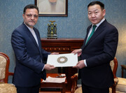 Iran envoy submits credentials to Mongolia deputy FM