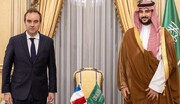 وزیران دفاع عربستان و فرانسه درباره آخرین تحولات غزه گفت وگو کردند