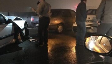 شب بارانی شیراز حادثه‌ساز شد