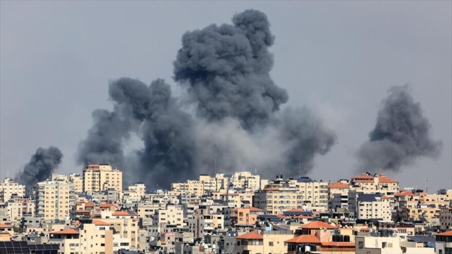 Cazas israelíes lanzan fuertes ataques contra Gaza