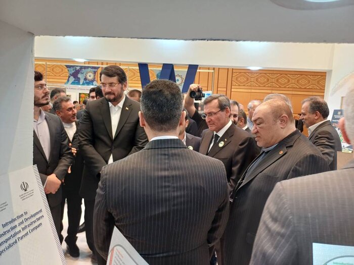 نمایشگاه "ایران پروژه" در عشق‌آباد ترکمنستان افتتاح شد
