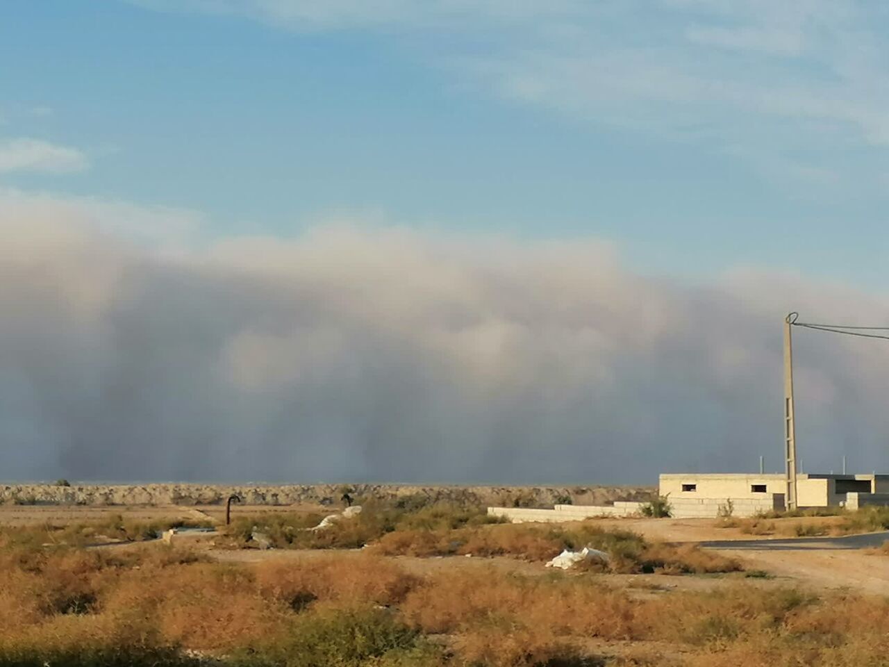 گرد و غبار دست از سر ساکنان شرق خراسان رضوی بر نمی دارد